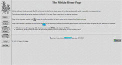 Desktop Screenshot of miskin.orpheusweb.co.uk