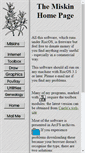 Mobile Screenshot of miskin.orpheusweb.co.uk
