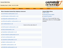 Tablet Screenshot of domains.orpheusweb.co.uk