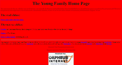 Desktop Screenshot of pnyoung.orpheusweb.co.uk